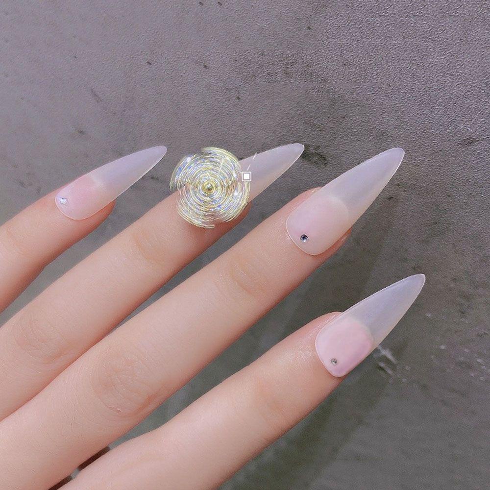 Phụ Kiện Trang Trí Móng Tay Nghệ Thuật DIY Hai Lớp Hình Cối Xay Gió Sang Trọng Phong Cách Nhật Bản