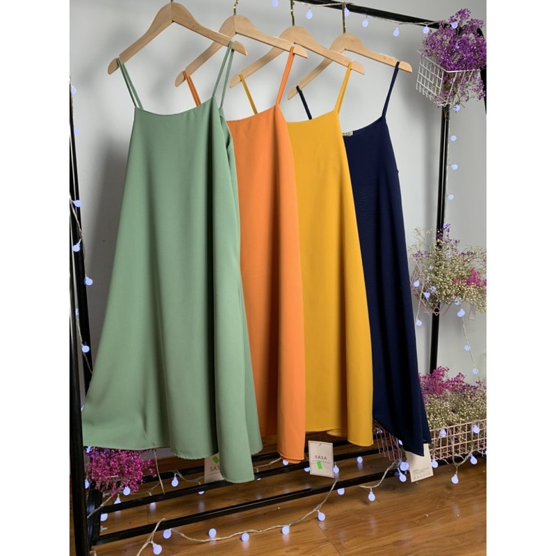 [SupperSale] Đầm - Váy Maxy 2 Dây Chất Đũi Lụa Hàn Siêu Mát | BigBuy360 - bigbuy360.vn