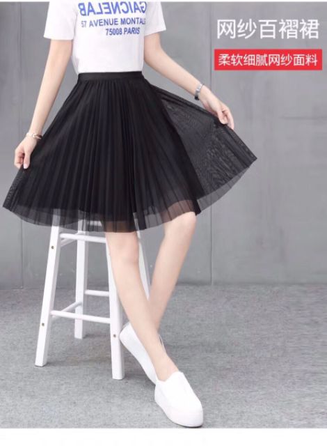Chân váy von xòe ngắn hai lớp | BigBuy360 - bigbuy360.vn