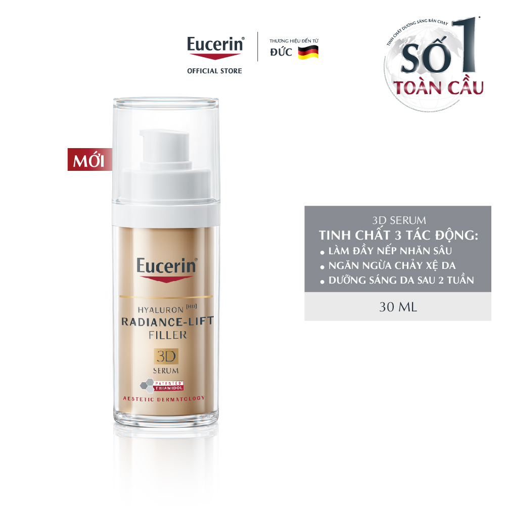 Tinh chất ngăn ngừa lão hóa Eucerin Hyaluron  Radiance-Lift Filler 3D Serum 30ml