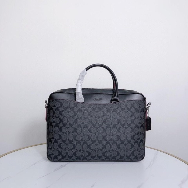 TINUONGSHOP - Túi công sở C@achi Men's Beckett Compact Leather Briefcase Handbag | BigBuy360 - bigbuy360.vn