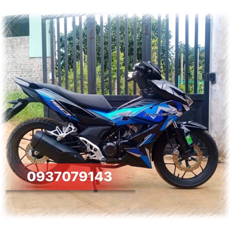 Ten rời xe winner X mẫu zin xanh đen