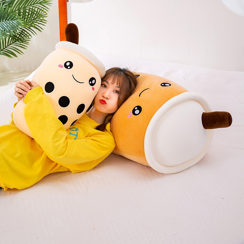 25CM Gấu Bông Trà Sữa Chân Trâu Mini Milk Tea Cup Plush Pillow Stuffed