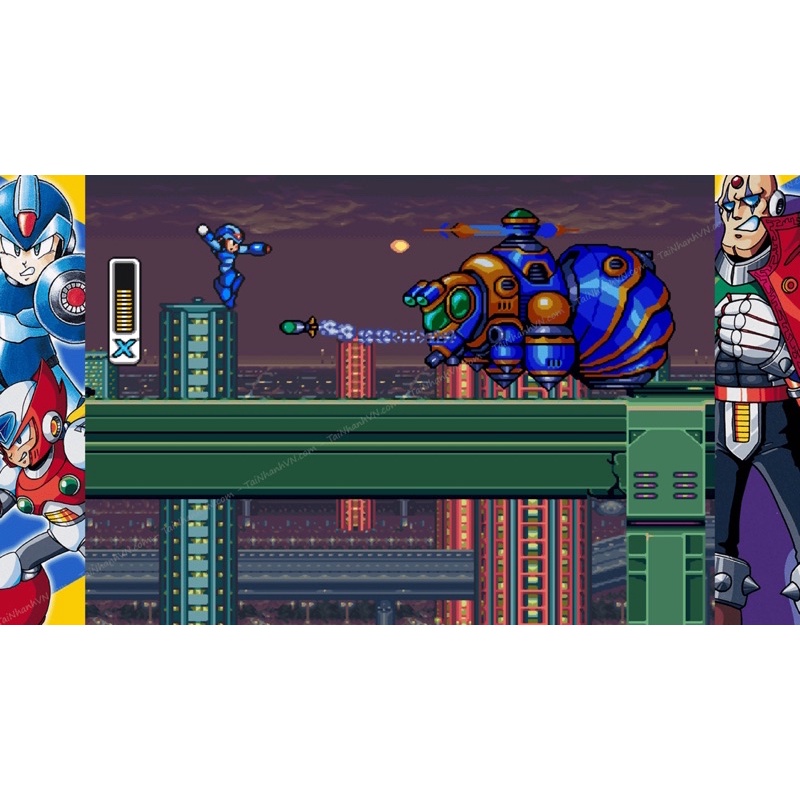 Băng chơi game Nintendo Switch: Mega Man X Legacy Collection 1 + 2