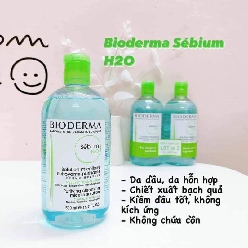 Tẩy trang Bio Pháp 500ml