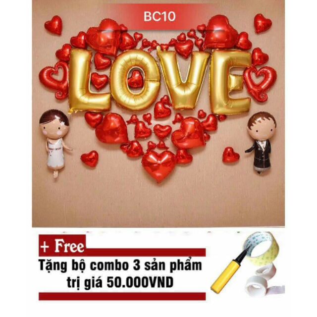 SET BÓNG CƯỚI TRANG TRÍ PHÒNG TÂN HÔN BC10