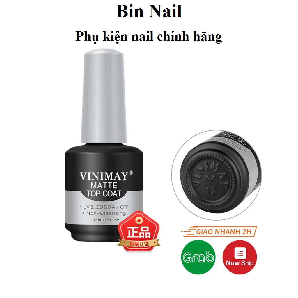 Top lì Vinimay 15ml hàng chính hãng