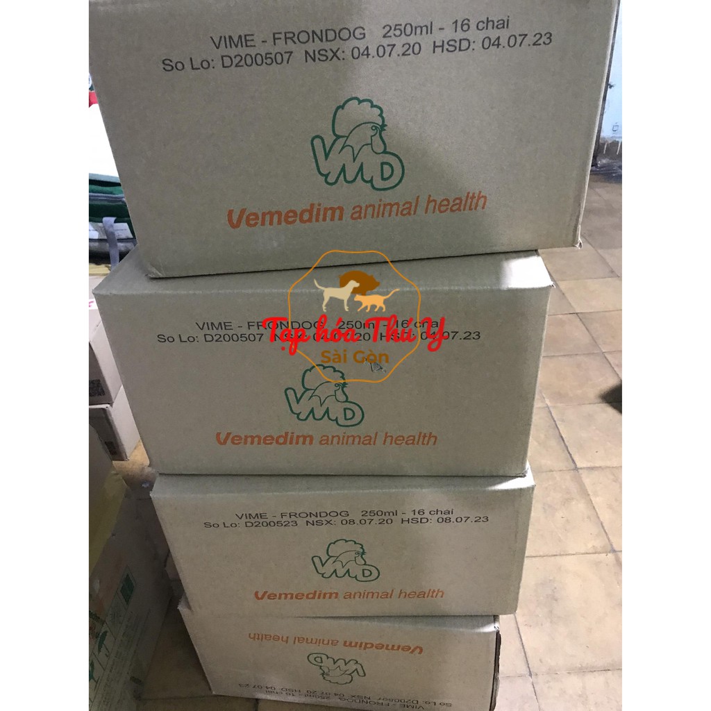 XỊT VE RẬN VIME FRONDOG 250ML | TIÊU DIỆT VE RẬN CHO CHÓ MÈO - Tạp hóa thú y sg