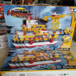 Lego Ghép Hình Tàu Thủy Cho Bé