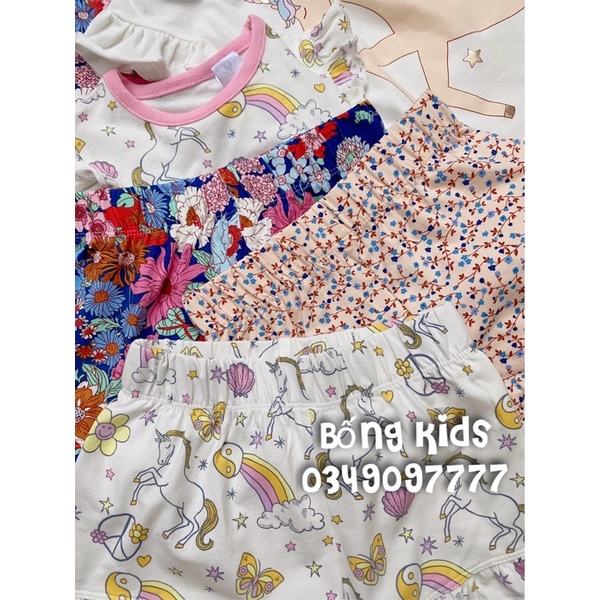Bộ Hé Bé Gái Tay Hến CottonOn
