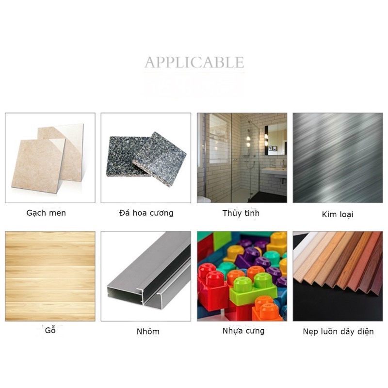 Băng keo 2 mặt trong suốt 3 mét