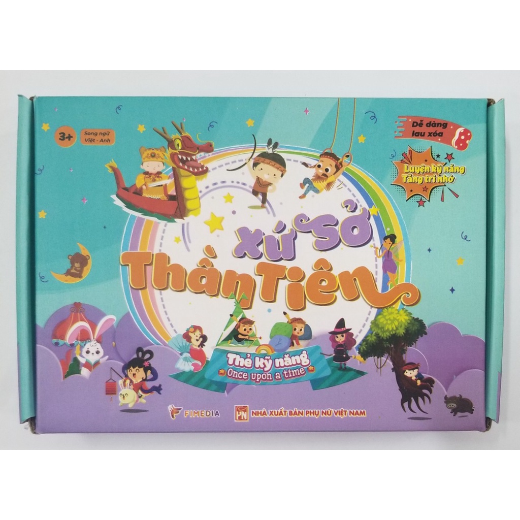 Sách- Thẻ Kỹ Năng- Xứ Sở Thần Tiên