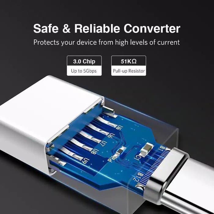 Đầu chuyển Type-C sang USB 3.0 Ugreen US173 | WebRaoVat - webraovat.net.vn