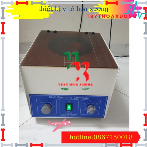 Máy Tách Huyết Tương 12 Ống - Máy Ly Tâm 12 ống 80-2 làm PRP Cực Êm
