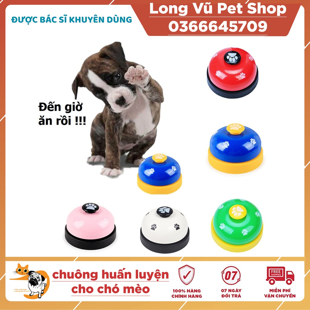 Chuông huấn luyện cho chó mèo Long Vũ Pet Shop