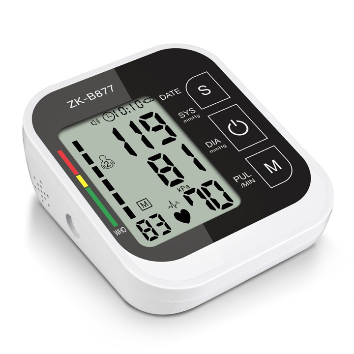 Máy đo huyết áp điện tử Jziki ZK-B877-Bảo hành 12 tháng