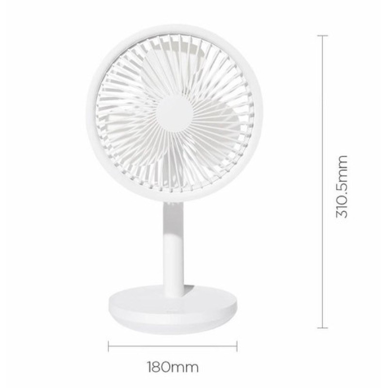 Quạt Tích điện thông minh Xiaomi Solove F5 - BH 12 Tháng