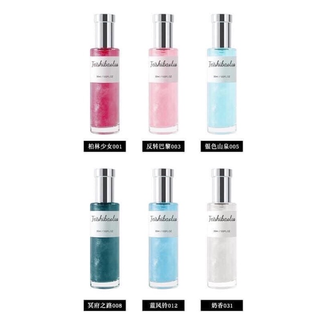 Nước hoa nhũ FEISHIBAOLUO ( hàng có sẵn ) | Thế Giới Skin Care