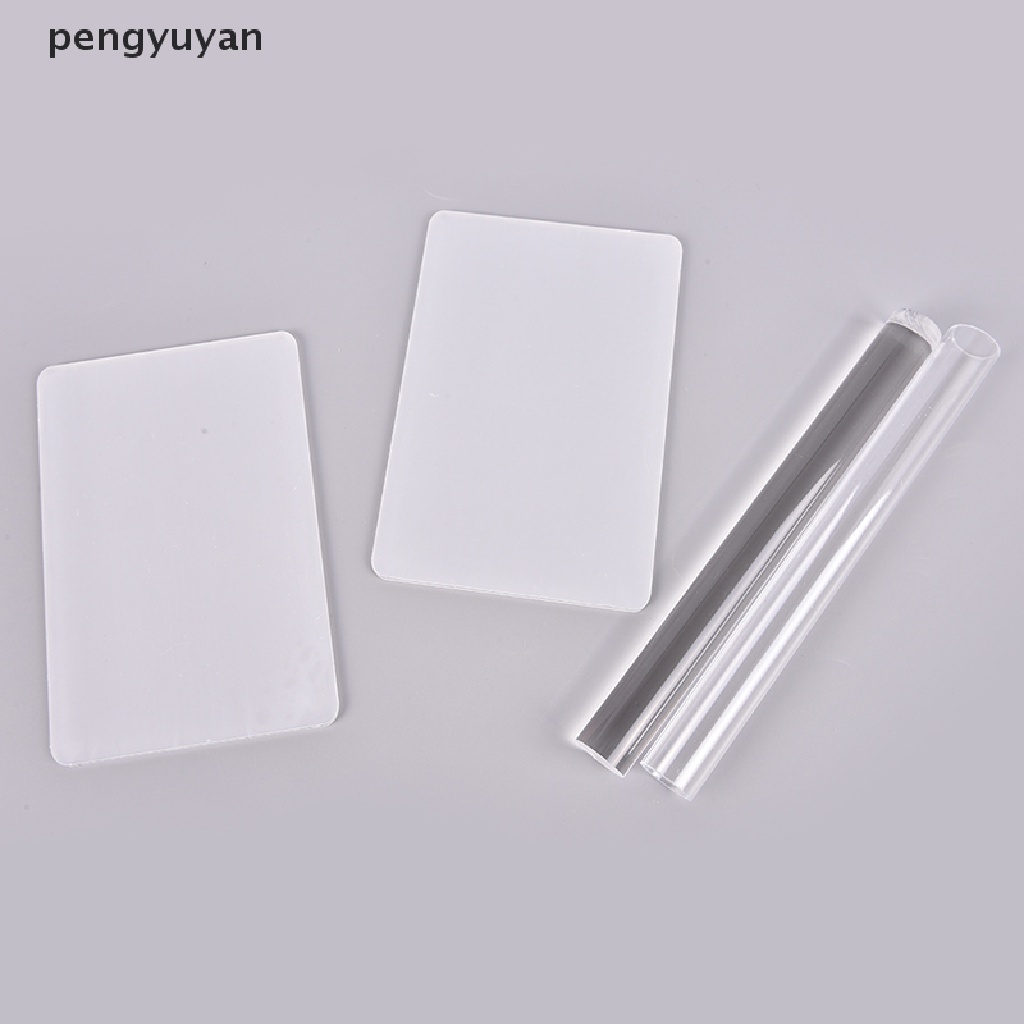 Cây Lăn Đất Sét Acrylic Trơn DIY