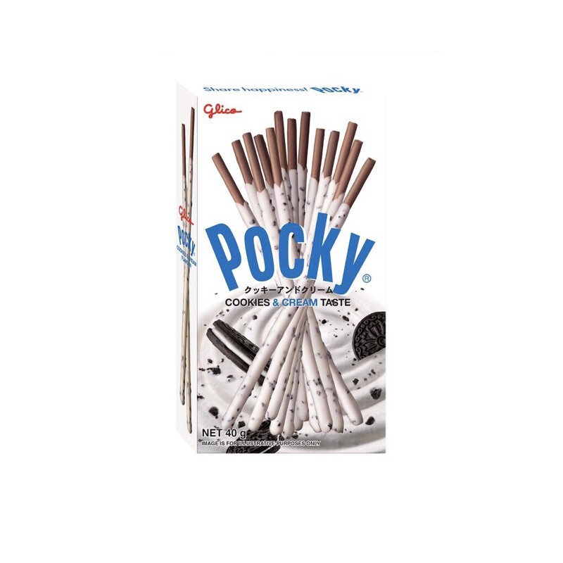 BÁNH QUE GLICO POCKY ĐỦ VỊ HỘP 40gr