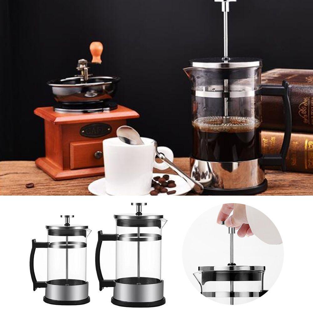 Máy Pha Cà Phê Espresso Kiểu Pháp Chịu Nhiệt Kèm Bộ Lọc Ba Tấm Lọc Chuyên Dụng