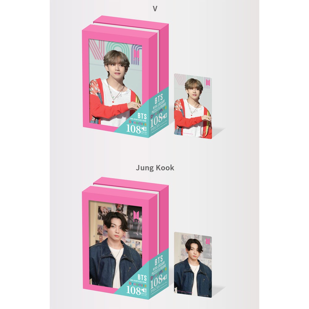 Bộ xếp hình khung BTS Dynamite 108 mảnh