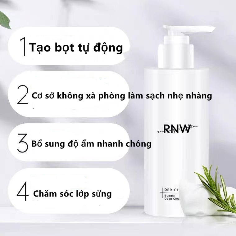 sữa rửa mặt rnw, sữa rửa mặt axit amin cho da nhạy cảm