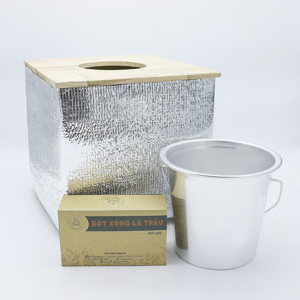Ghế xông vùng nhạy cảm Cỏ Lành cho mẹ mới sinh