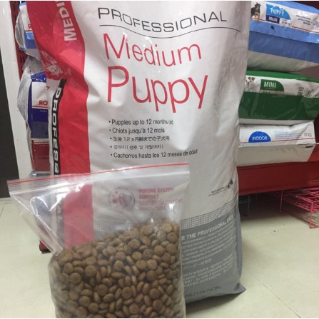 1kg thức cho chó con giống trung Royal canin medium Puppy ( túi  chiết như hình)