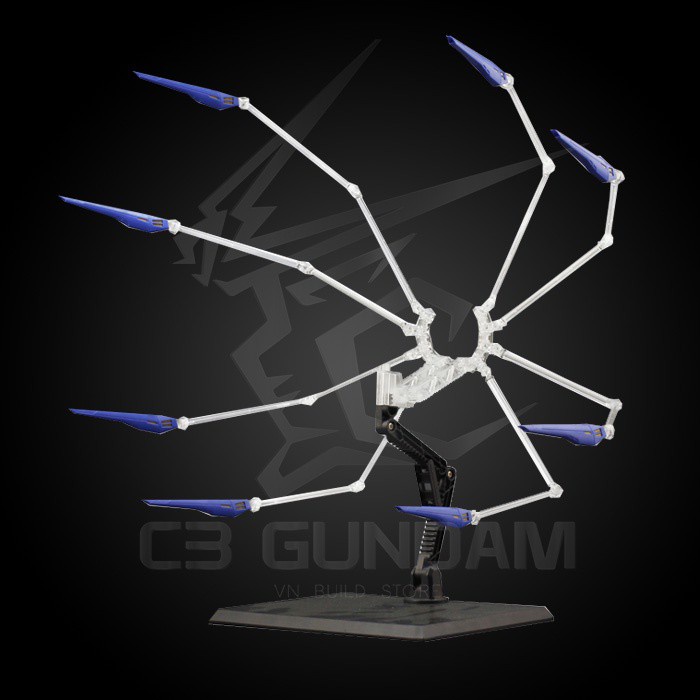 PHỤ KIỆN MÔ HÌNH GUNDAM RG 1/144 EFFECT WING OF THE SKIES &amp; BASE MB FOR RG STRIKE FREEDOM GUNDAM