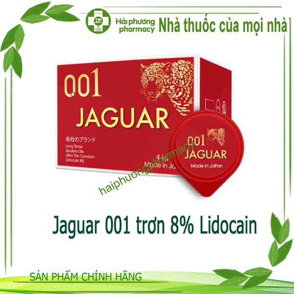 Bao cao su Báo Đỏ của Nhật hộp 10 chiếc, 100% cao su tự nhiên, siêu mỏng 0,01, ôm sát, chống tụt , ko mùi