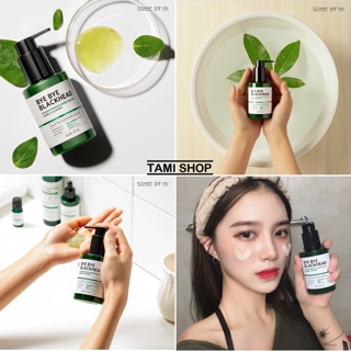 Sữa rửa mặt thải độc some by mi bye bye blackhead 30days miracle green tea tox buble cleanser