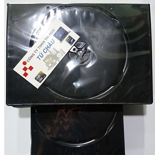 Hộp đựng đĩa cd - dvd nhựa đen