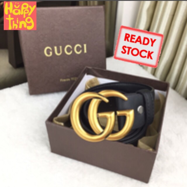 Dây Nịt Gucci 3.5cm Phối Khóa Cài Thời Trang