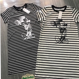 Váy cotton mickey hàng xuất khẩu