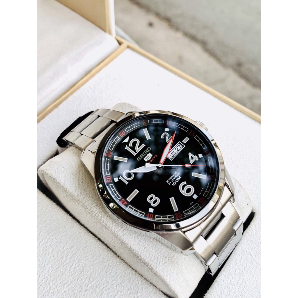 Đồng hồ nam Seiko 5 Sports SRP629P1 - Máy Automatic - Kính cứng