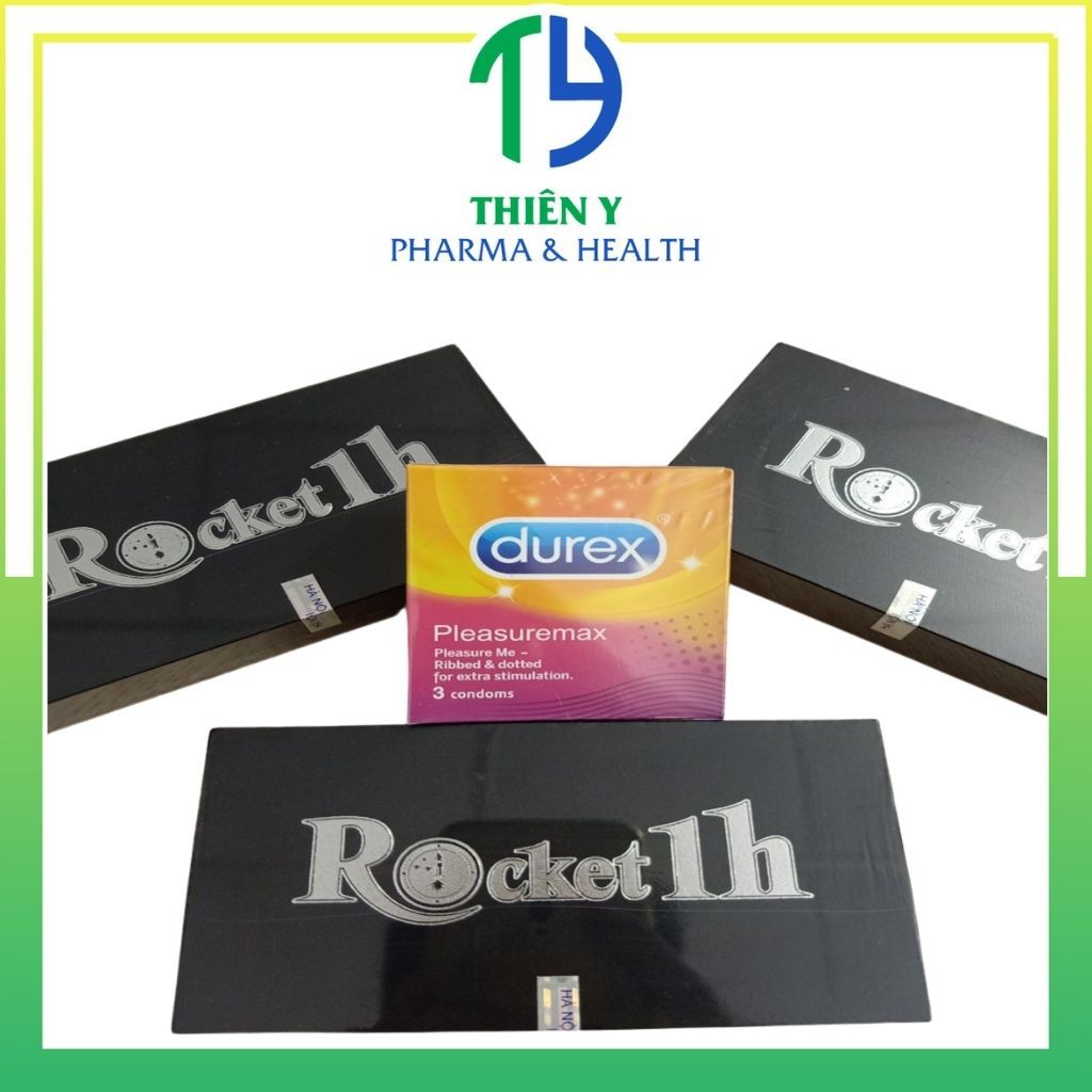 Rocket 1h, đẳng cấp phái mạnh, tăng cường sinh lý nam, hộp 1 vỉ 6 viên - Thiên Y Pharmacy