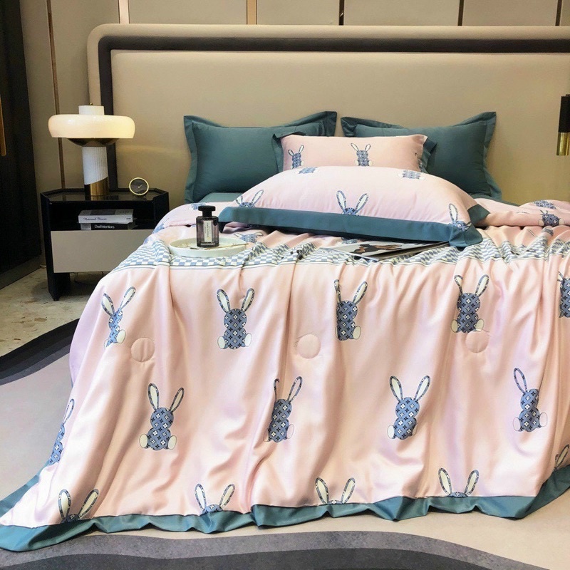 Chăn mền hè lụa thái tencel sang trọng siêu mềm mát kích thước 2mx2m2