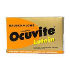 Thương hiệu: Bausch &amp; Lomb  Vitamin Bổ Mắt Ocuvite Lutein 60 Viên
