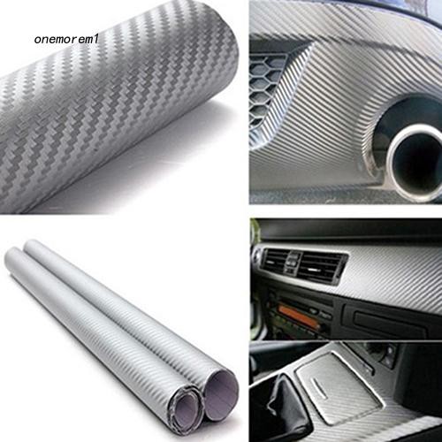Miếng dán trang trí xe hơi chất liệu sợi carbon cao cấp