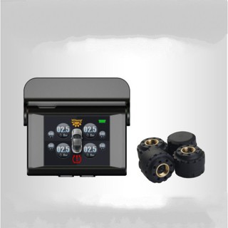 Violetshop1688 - cảm biến áp suất lốp ô tô tpms màn hình tft solar tire pressure 2018