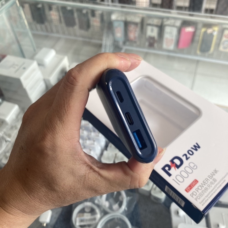 Pin sạc dự phòng 10000 Mah hỗ trợ sạc nhanh 20W thương hiệu Zuzg chính hãng