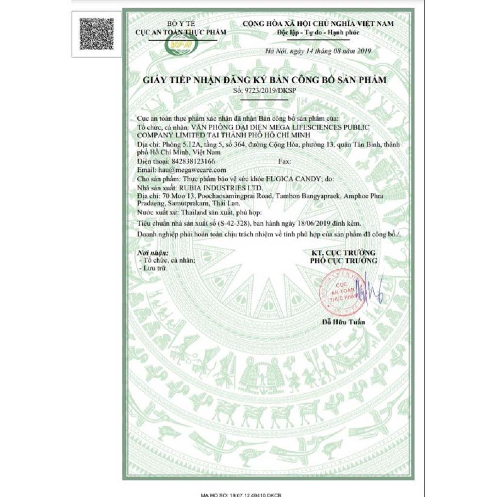 Kẹo ngậm giảm ho đau rát họng Eugica Candy thành phần thiên nhiên tinh dầu gừng, quế, bạc hà