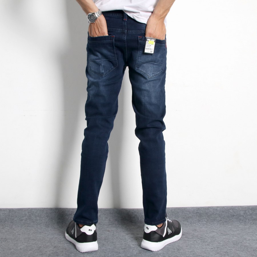 Quần jean nam xanh co giãn vải đẹp TS500 Tronshop | BigBuy360 - bigbuy360.vn