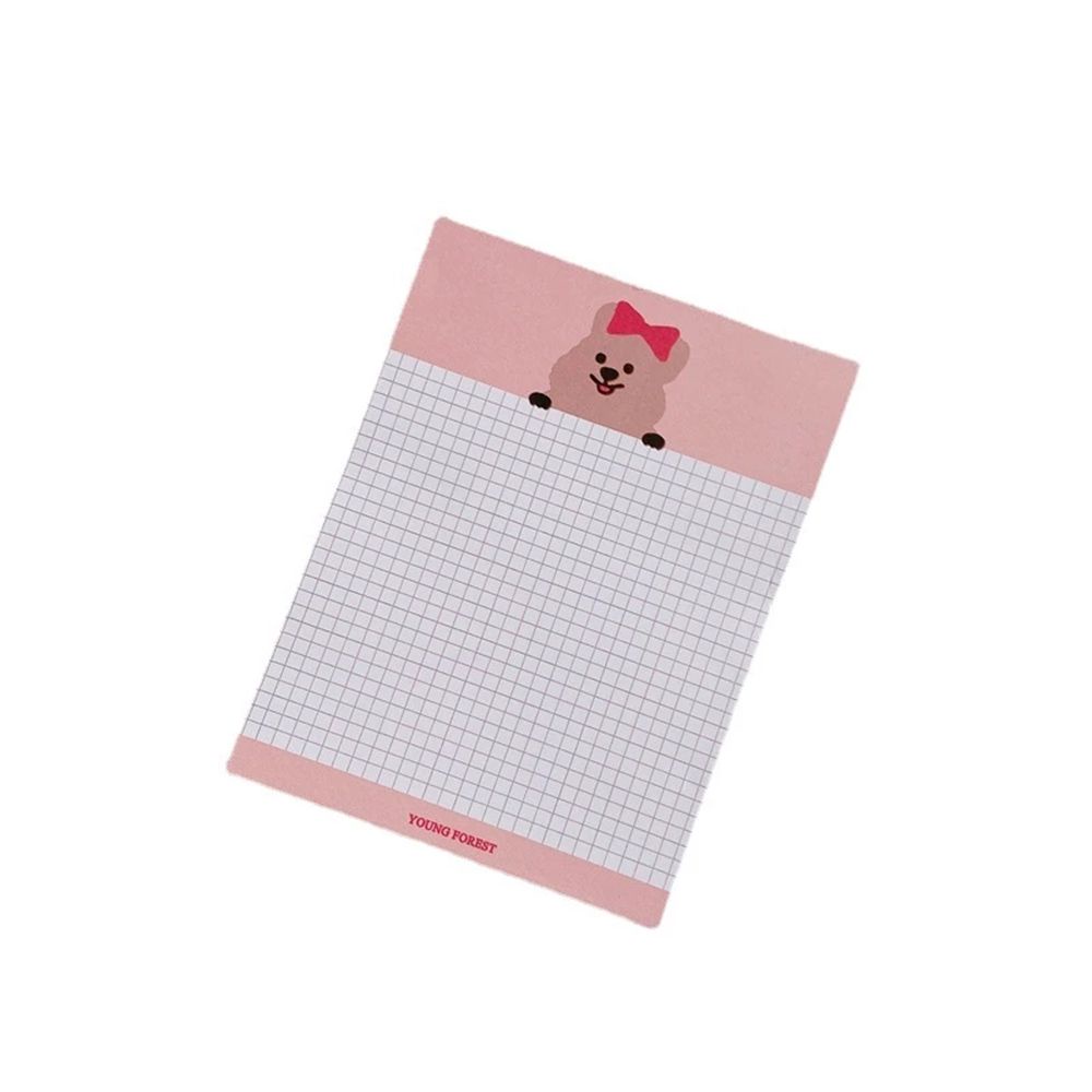 Set 50 tờ giấy ghi chú không dính nhiều màu sắc dùng trang trí DIY