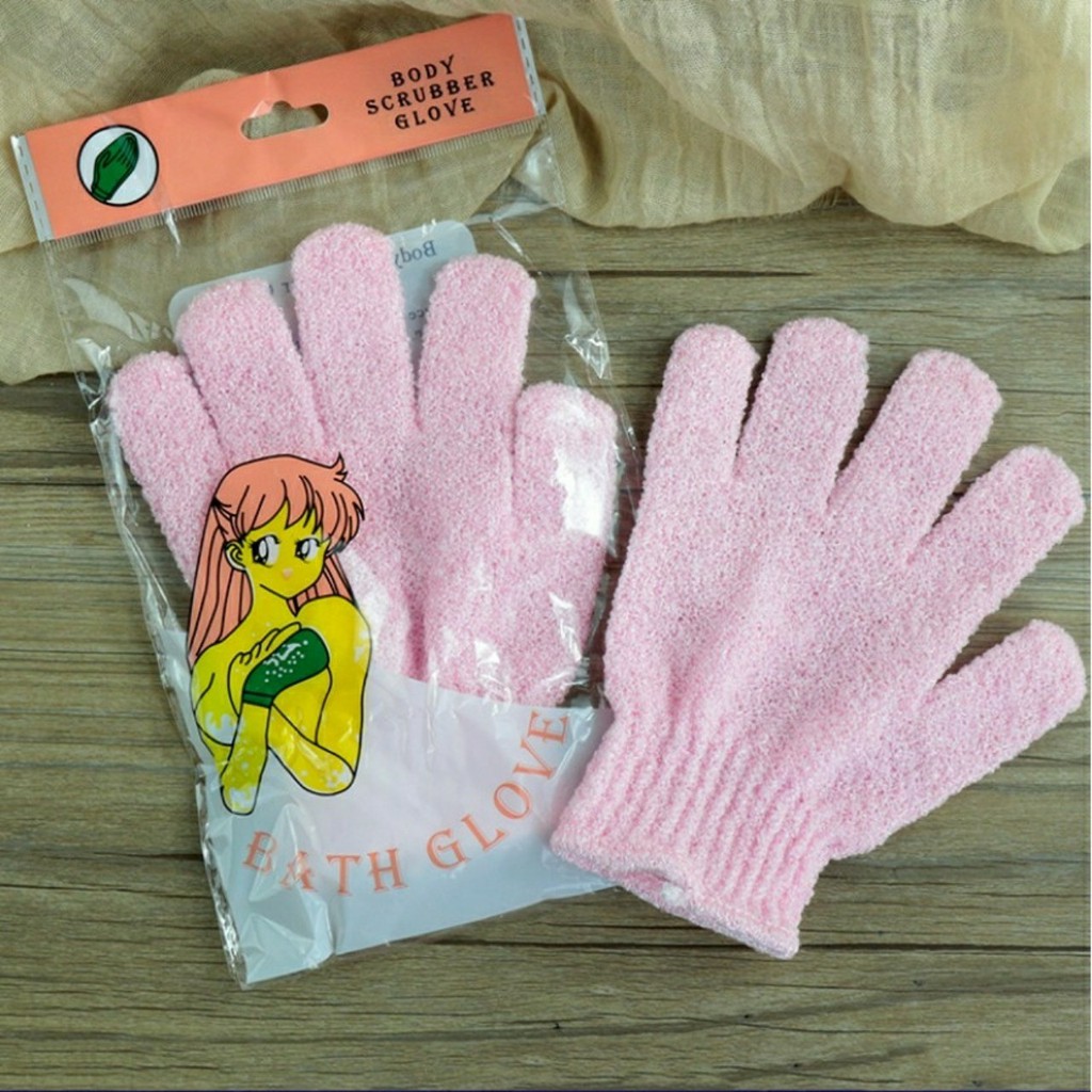 Găng tay tắm tẩy tế bào chết Body Scrubber Glove Features PHUK74