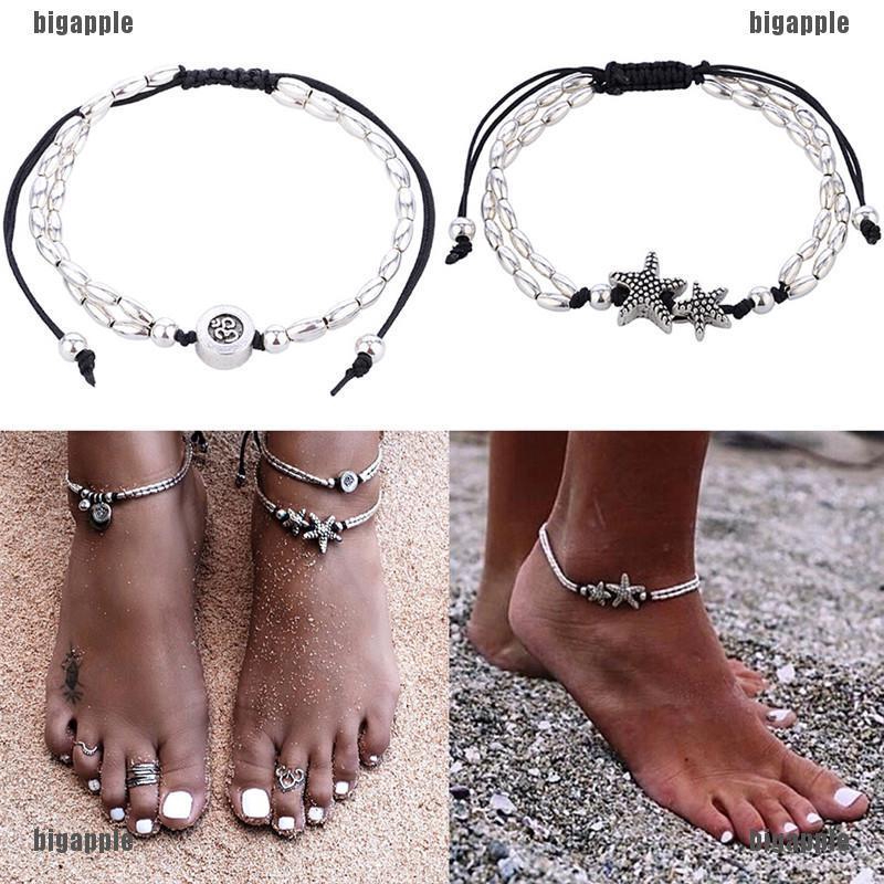 Vòng đeo chân kiểu dáng vintage phong cách boho thời trang cho nữ | BigBuy360 - bigbuy360.vn