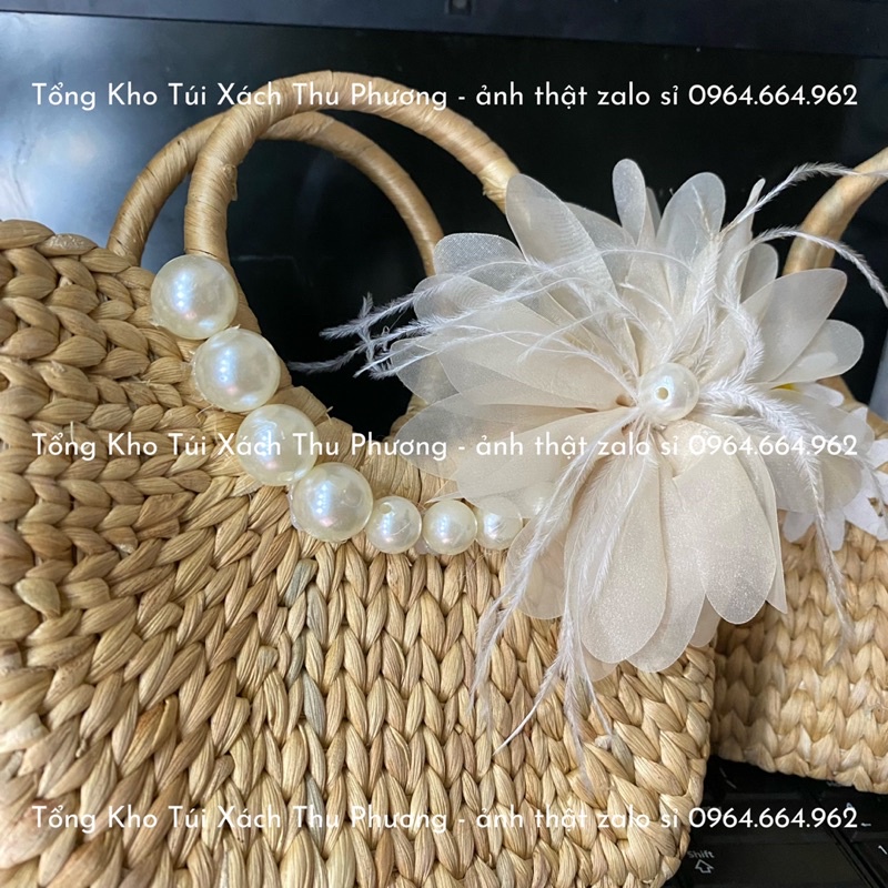 Túi cói đi biển, đi du lịch chất liệu tự nhiên chụp hình sống ảo bao xinh cho các nàng (xả lỗ)