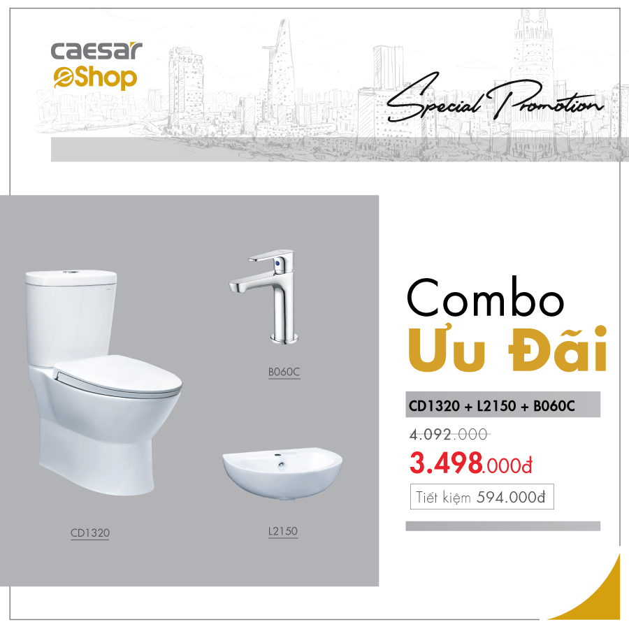 combo sản phẩm CD1320+L2150+B060C