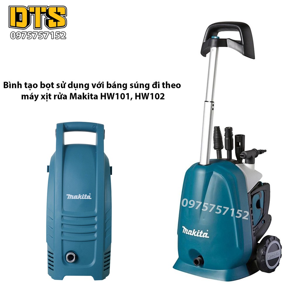 ⚜️FREESHIP⚜️ Bình tạo bọt tuyết cao cấp máy rửa xe Makita HW101, HW102